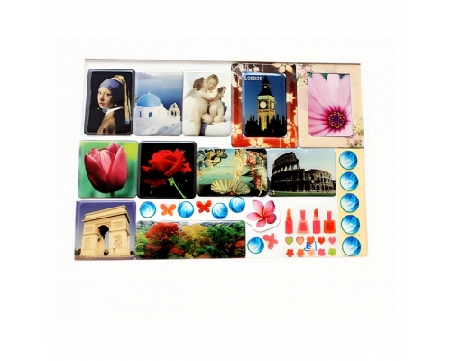 Drip Adhesive Magnetic Sticker